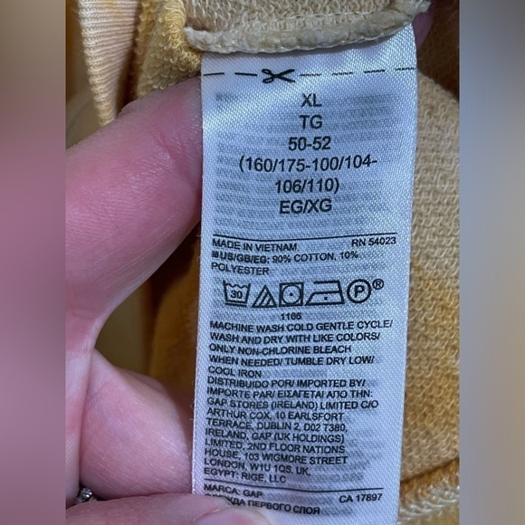 Gap Retro Tye Dye Raglan Short Sleeve Shirt XL in excellent condition! - Picture 4 of 7